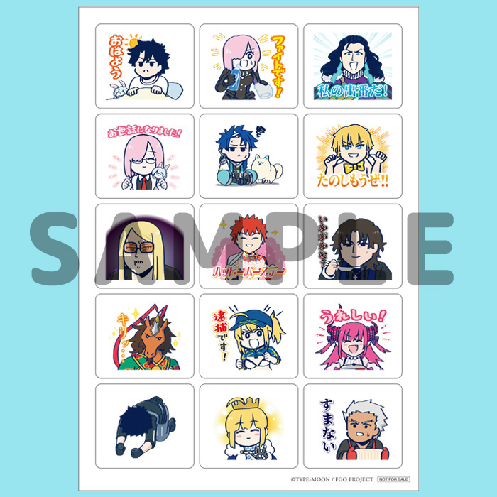 FGO ネモ 藤丸立香はわからない もちマス ウエハース ブロマイド